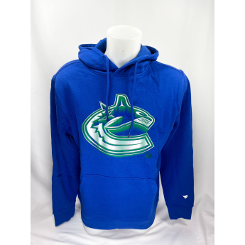 Vancouver Canucks hanorac de bărbați cu glugă Chrome Graphic Hoodie Blue Chip
