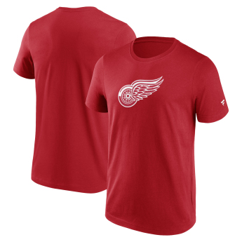 Detroit Red Wings tricou de bărbați Primary Logo Graphic Athletic Red