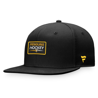 Pittsburgh Penguins șapcă flat Authentic Pro Prime Flat Brim Snapback black