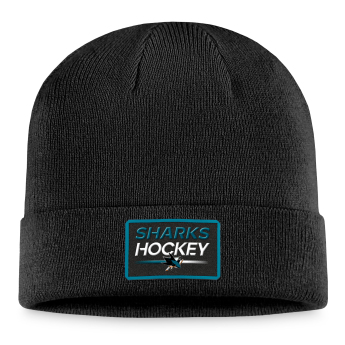 San Jose Sharks căciulă de iarnă Authentic Pro Prime Cuffed Beanie black