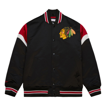 Chicago Blackhawks geacă de bărbați NHL Heavyweight Satin Jacket