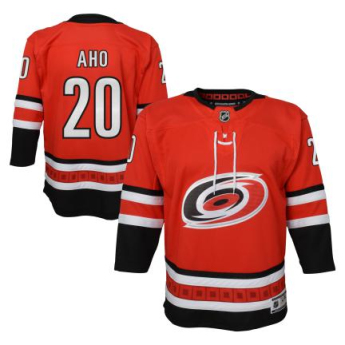 Carolina Hurricanes tricou de hochei pentru copii Sebastian Aho Premier Home
