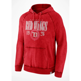 Detroit Red Wings hanorac de bărbați cu glugă A/LS Hoodie red