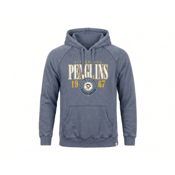 Pittsburgh Penguins hanorac de bărbați cu glugă A/LS Hoodie navy