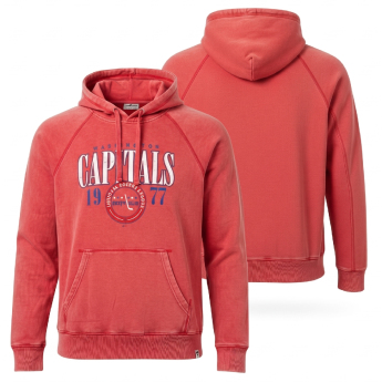 Washington Capitals hanorac de bărbați cu glugă A/LS Hoodie red