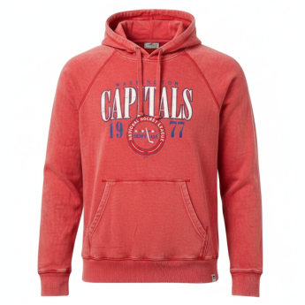 Washington Capitals hanorac de bărbați cu glugă A/LS Hoodie red
