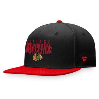 Chicago Blackhawks șapcă flat Fundamental Color Blocked Snapback