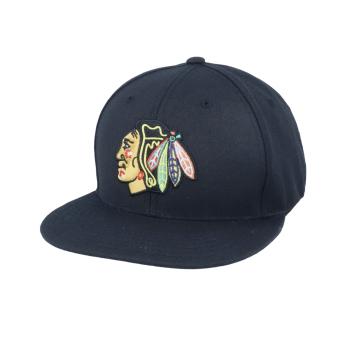 Chicago Blackhawks șapcă flat 400 Series Black