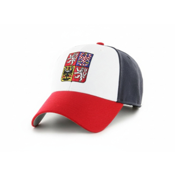 Echipa națională de hochei șapcă de baseball Czech Republic Replica Basic CT 47 MVP white-navy