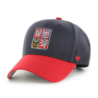 Echipa națională de hochei șapcă de baseball pentru copii Czech Republic Replica Basic CT 47 MVP navy
