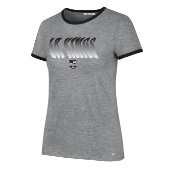 Los Angeles Kings tricou de dama Letter Ringer grey