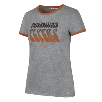 Philadelphia Flyers tricou de dama Letter Ringer grey