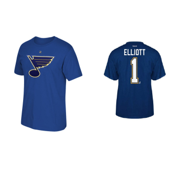 St. Louis Blues tricou de bărbați #1 Brian Elliott blue