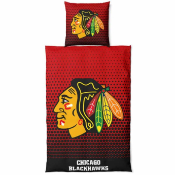 Chicago Blackhawks cearșaf pentru un pat Dots
