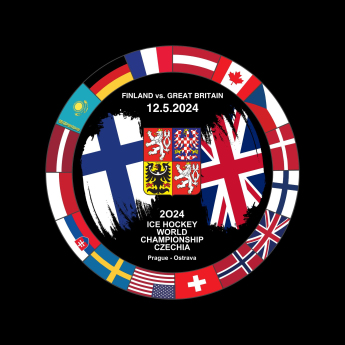 Echipa națională de hochei puc Ice Hockey World Championship Czechia MS 2024 Dueling 12.5.2024 Finland vs. Great Britain