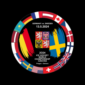 Echipa națională de hochei puc Ice Hockey World Championship Czechia MS 2024 Dueling 13.5.2024 Germany vs. Sweden