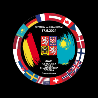 Echipa națională de hochei puc Ice Hockey World Championship Czechia MS 2024 Dueling 17.5.2024 Germany vs. Kazakhstan