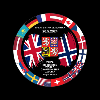 Echipa națională de hochei puc Ice Hockey World Championship Czechia MS 2024 Dueling 20.5.2024 Great Britain vs. Norway