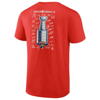 Florida Panthers tricou de bărbați 2024 Stanley Cup Champions Signature Roster
