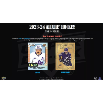 NHL cutii Cărți de hochei NHL 2023-24 Upper Deck Allure Hobby Box