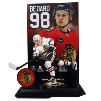 Chicago Blackhawks figurină Connor Bedard #98 Figure SportsPicks LIMITED PLATINUM CHASE