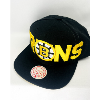 Boston Bruins șapcă flat Full Frontal Snapback Vntg