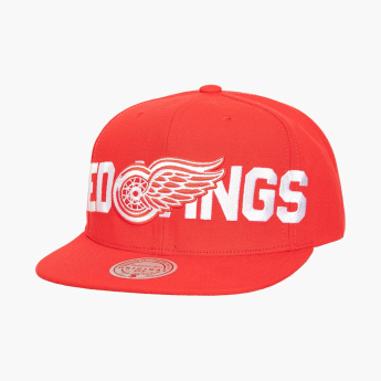 Detroit Red Wings șapcă flat Full Frontal Snapback Vntg