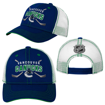 Vancouver Canucks șapcă de baseball pentru copii Lockup Meshback Adjustable