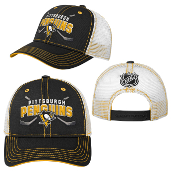 Pittsburgh Penguins șapcă de baseball pentru copii Lockup Meshback Adjustable