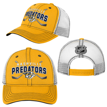 Nashville Predators șapcă de baseball pentru copii Lockup Meshback Adjustable