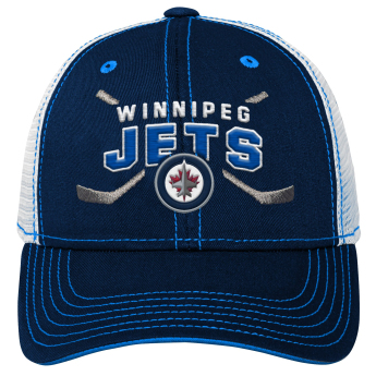 Winnipeg Jets șapcă de baseball pentru copii Lockup Meshback Adjustable