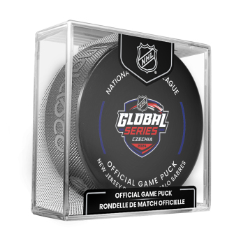 NHL produse puc NHL Global Series 2024 Czechia Buffalo Sabres vs New Jersey Devils Official Game