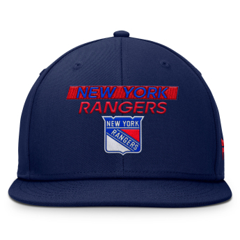 New York Rangers șapcă flat AP Rink Prime Structured Mid Crown Adj. Squarevisor Snapback