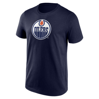 Edmonton Oilers tricou de bărbați Primary Logo Graphic T-Shirt - VALUE