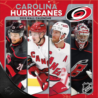 Carolina Hurricanes calendar 2025 Wall Calendar