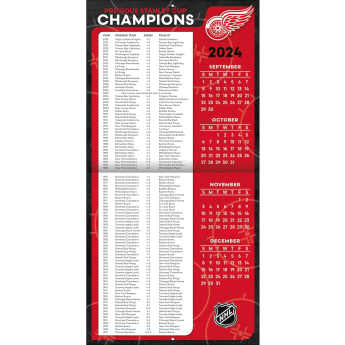 Detroit Red Wings calendar 2025 Wall Calendar