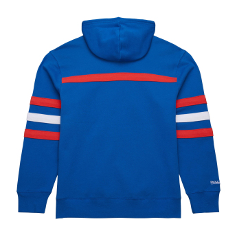 New York Rangers hanorac de bărbați cu glugă Head Coach Hoodie Current Logo blue