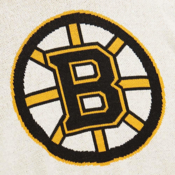 Boston Bruins hanorac de bărbați Retro Helmet Sweater Current Logo