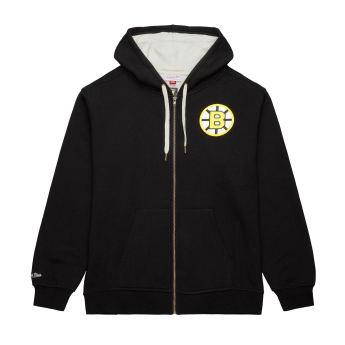Boston Bruins hanorac de bărbați NHL Playoff Win 2.0 Full Zip Fleece Vintage Logo