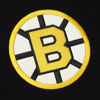 Boston Bruins hanorac de bărbați NHL Playoff Win 2.0 Full Zip Fleece Vintage Logo