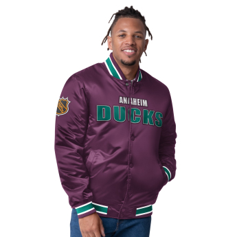 Anaheim Ducks geacă de bărbați The CLOSER Reversible Varsity Satin