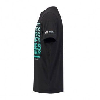 Mercedes AMG Petronas tricou de bărbați black Graphics F1 Team 2018