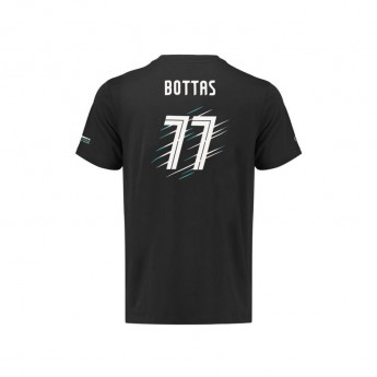 Mercedes AMG Petronas tricou de copii black Valtteri Bottas 77 F1 2018