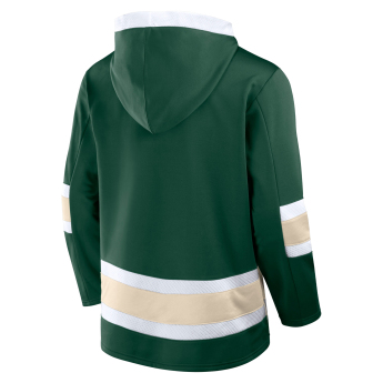 Minnesota Wild hanorac de bărbați cu glugă Mens Laced Hockey