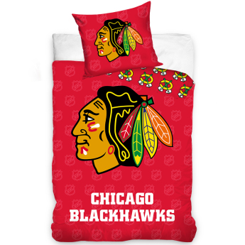 Chicago Blackhawks cearșaf pentru un pat Shield 2