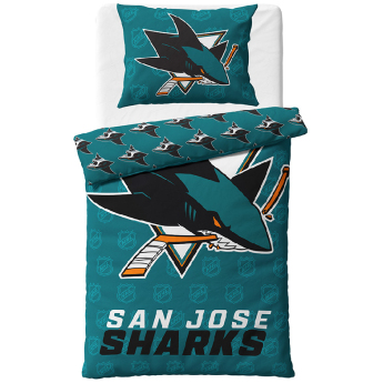 San Jose Sharks cearșaf pentru un pat Shields