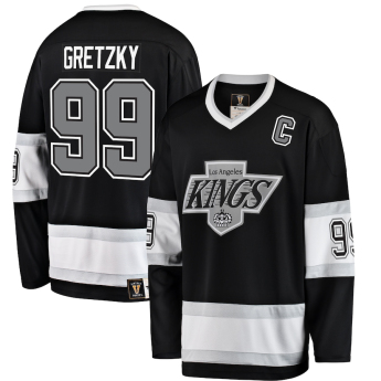 Los Angeles Kings tricou de hochei #99 Wayne Gretzky Premier Breakaway Vintage Distribuce: USA