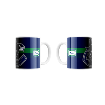 Vancouver Canucks cană TRIPLE LOGO