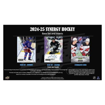 NHL cutii Cărți de hochei NHL 2024-25 Upper Deck Synergy Hobby Box