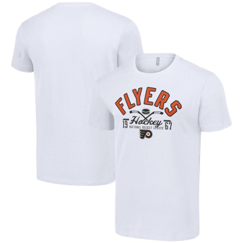 Philadelphia Flyers tricou de bărbați Half Puck White
